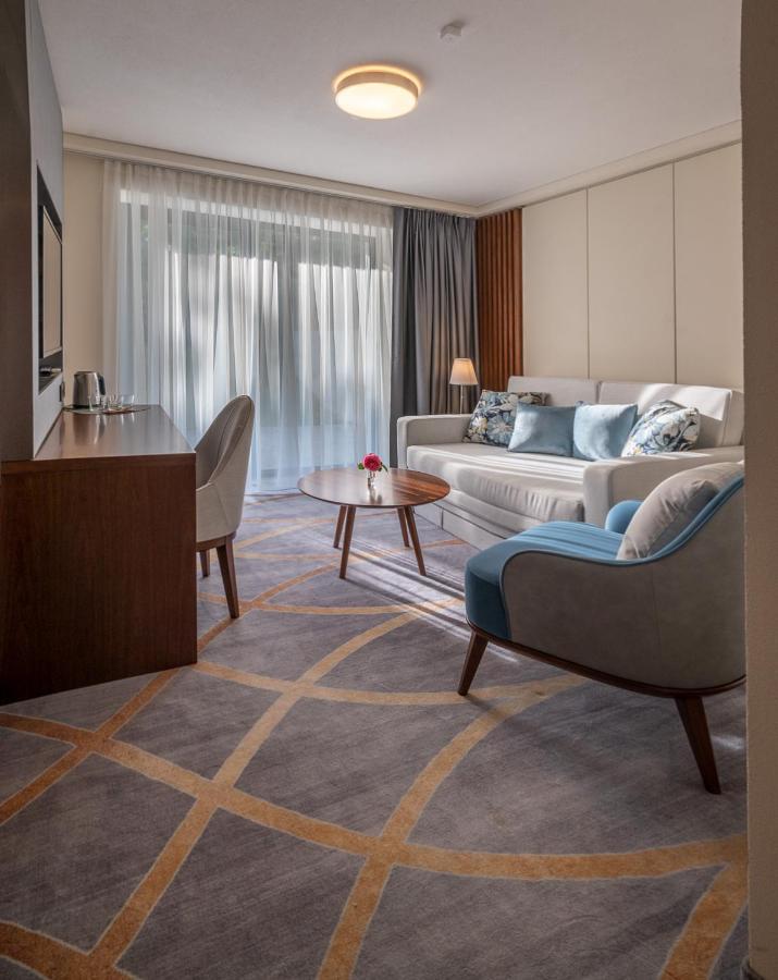 Auksines Kopos Hotel Sventoji Bagian luar foto
